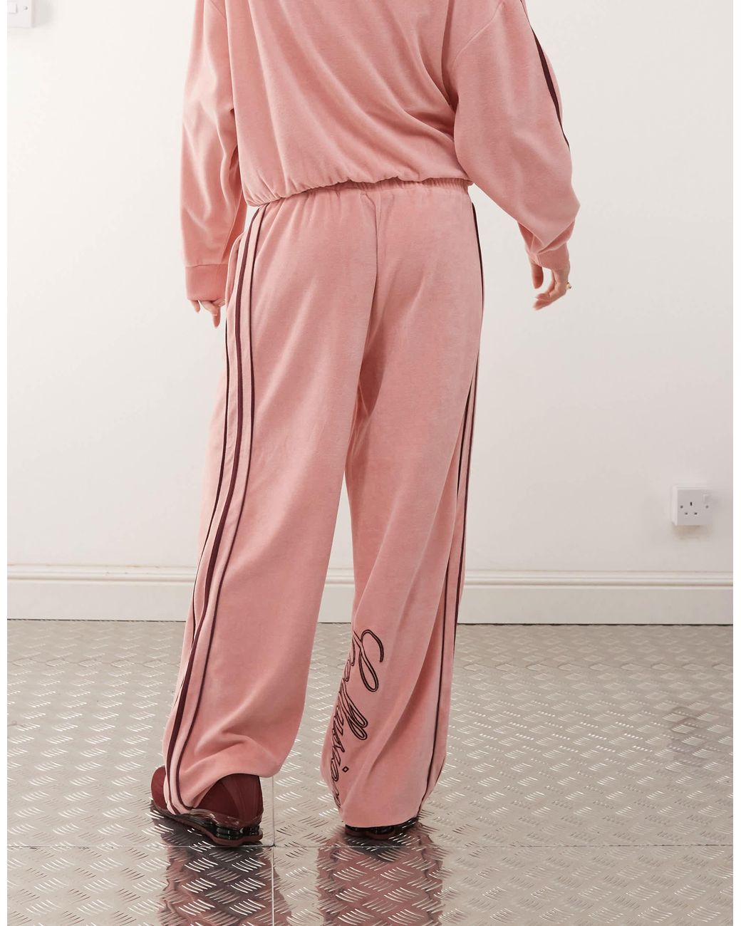 Pantalon Collusion en coloris Pink