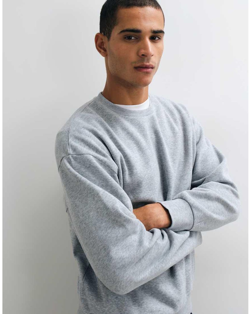 Jack & Jones Gray Lounge Sweatshirt for men