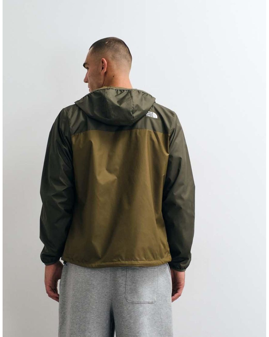 The North Face Gray Nuketo Wind Jacket for men