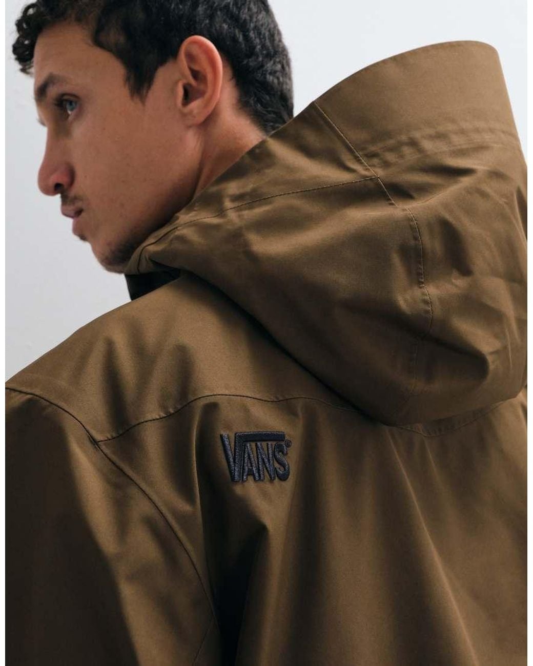 Vans Brown Take Up 2L Gore-Tex Shell Jacket for men