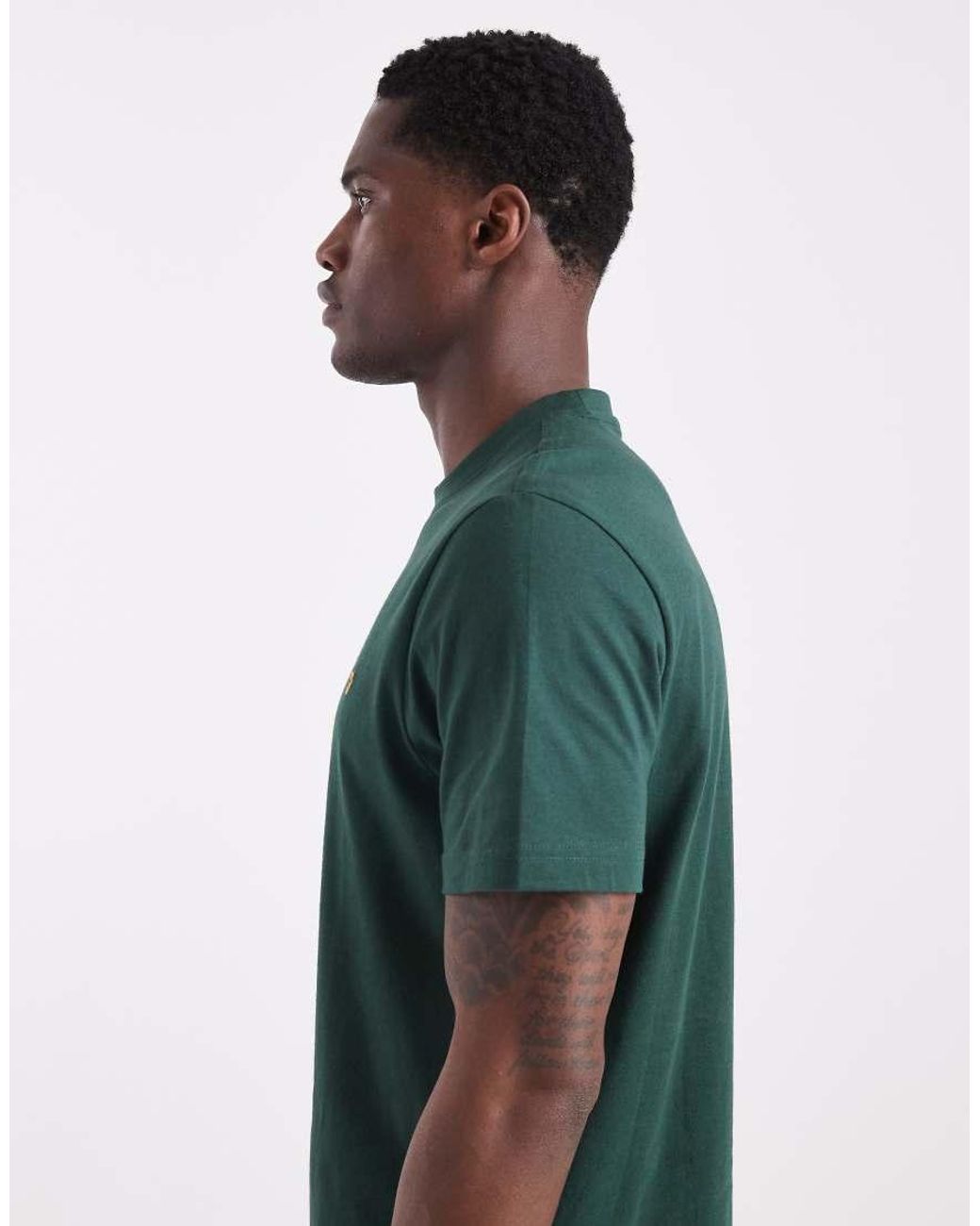 Farah Green Danny Regular Fit T-shirt for men