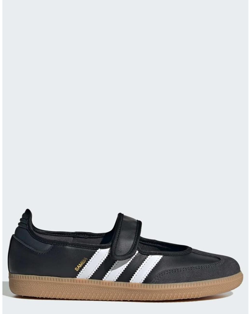 Adidas Originals White Samba Mary Jane Flats