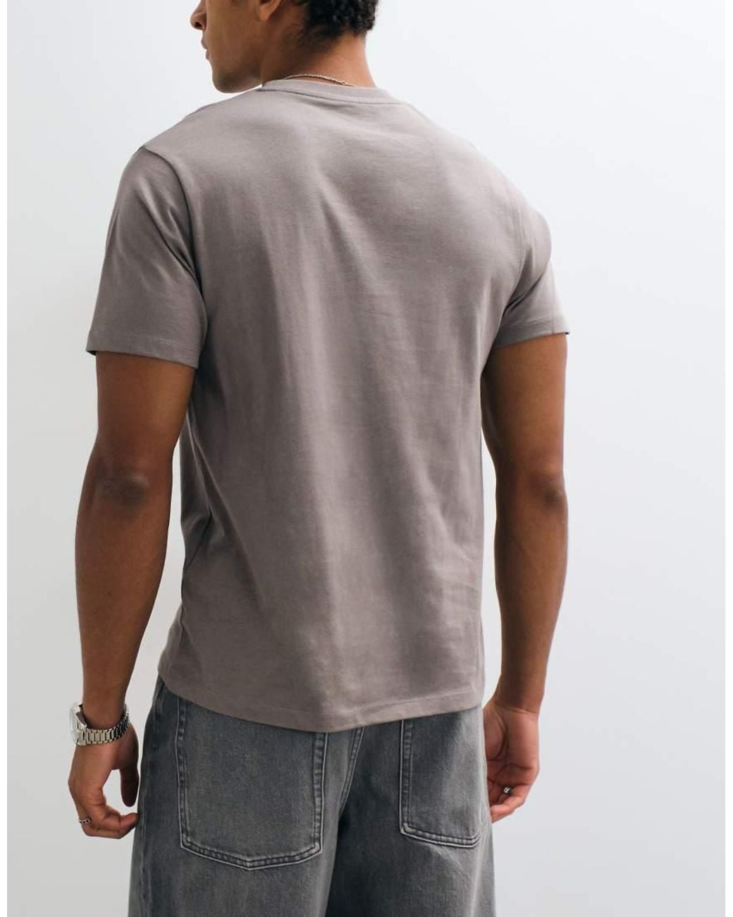 ASOS Metallic 5 Pack T-Shirts for men