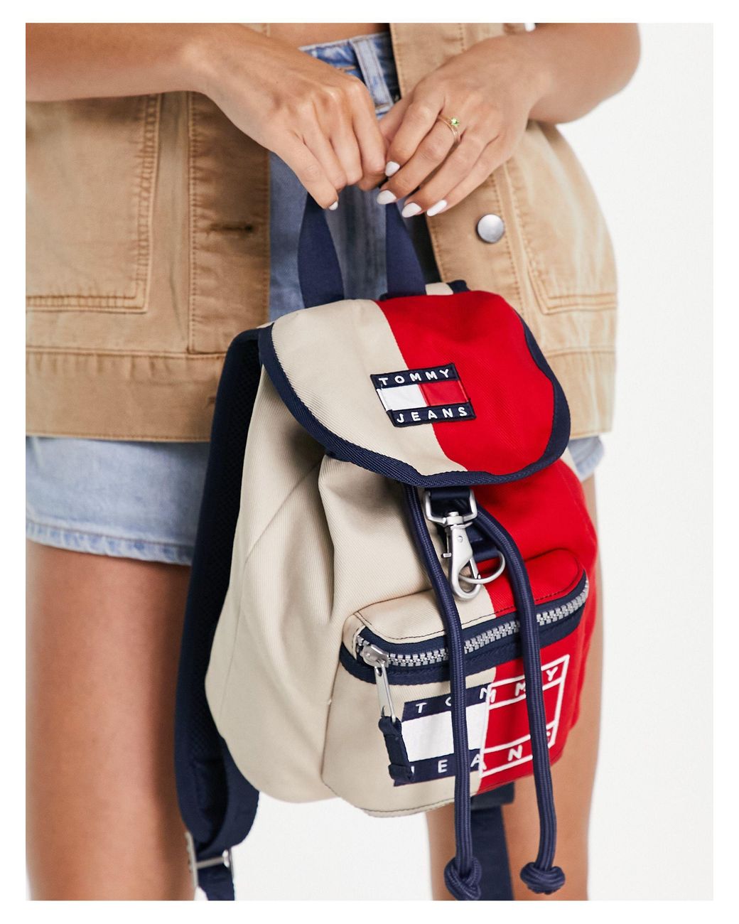 Tommy hilfiger modern heritage mini deals backpack