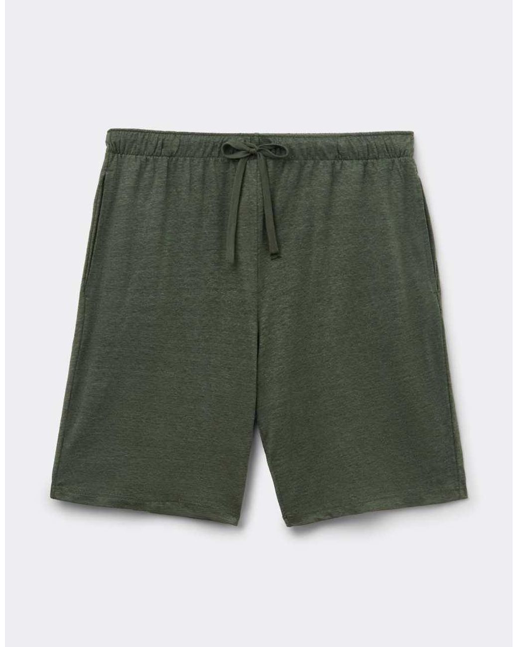 Intimissimi Green 100% Linen Shorts for men