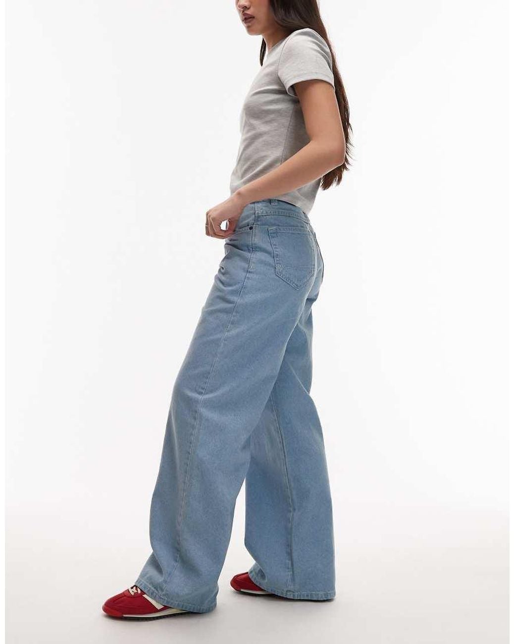 Dickies Blue baggy Wide Leg Jeans