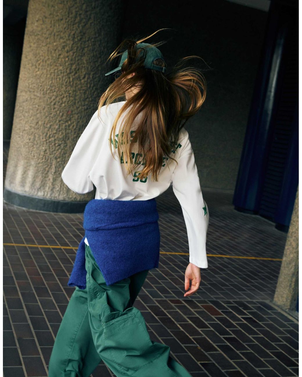 Pull&Bear Green Cargo-balloon-hose