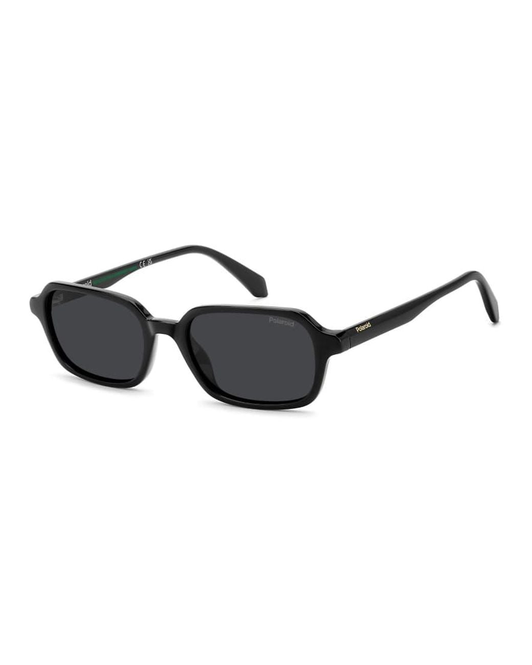 Polaroid Sunglasses Green Polaroid Sung Rectangular Sunglasses With Polarized Lenses for men