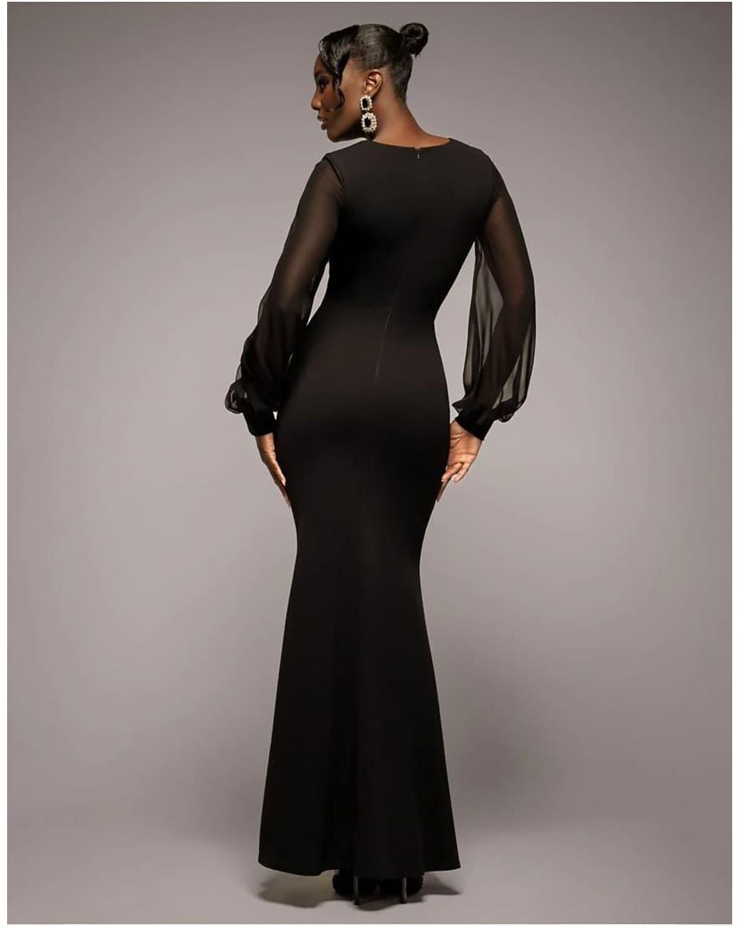long black evening dress Sleeve Formal Country Style Dresses color:Purple Sherri Hill Pre-release