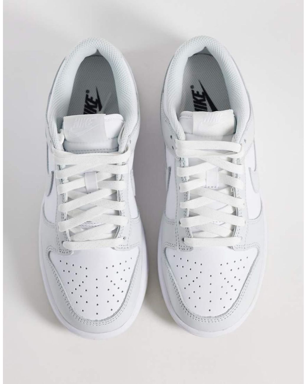 Nike White Dunk Low Trainers