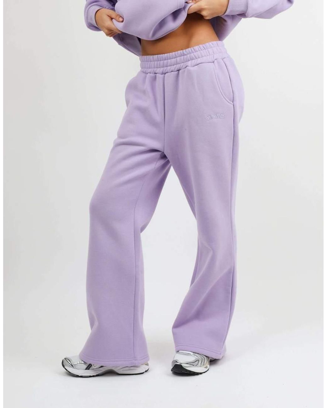 SIMMI Purple X Mia Khan Sport Flared Joggers