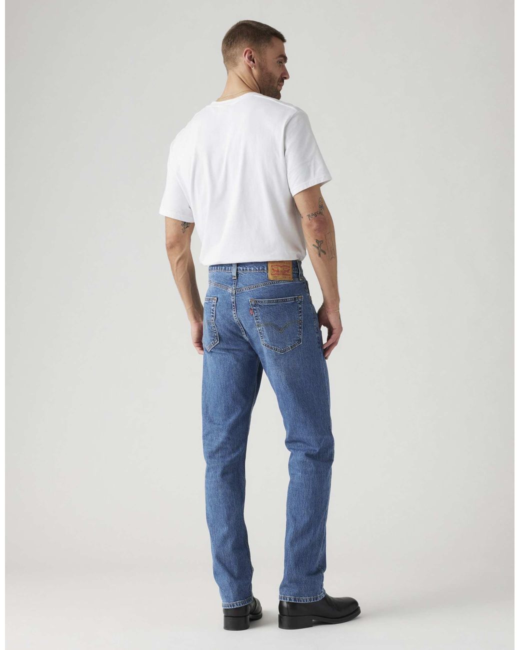 505 coupe regular moyen Levi's pour homme en coloris Blue