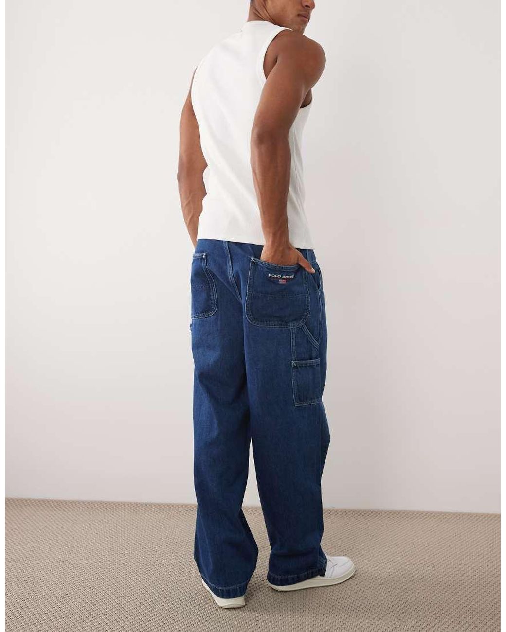 Polo Ralph Lauren Blue Sport Capsule Straight Leg Jeans for men