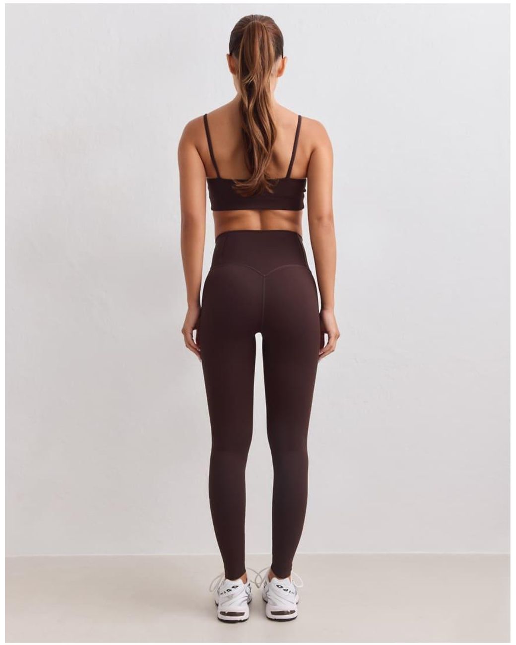 Aim'n Brown Chocolate Sculpting Fit Tights