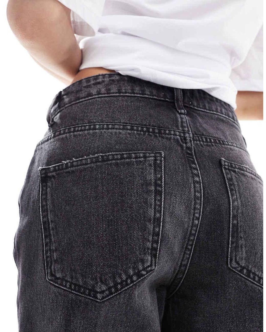 ONLY Blue High Waisted Denim Jort