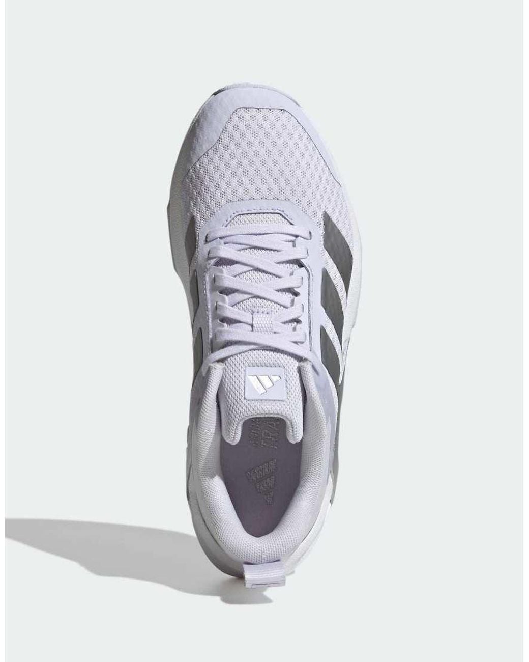 Adidas Originals White Dropset Control Training Shoes