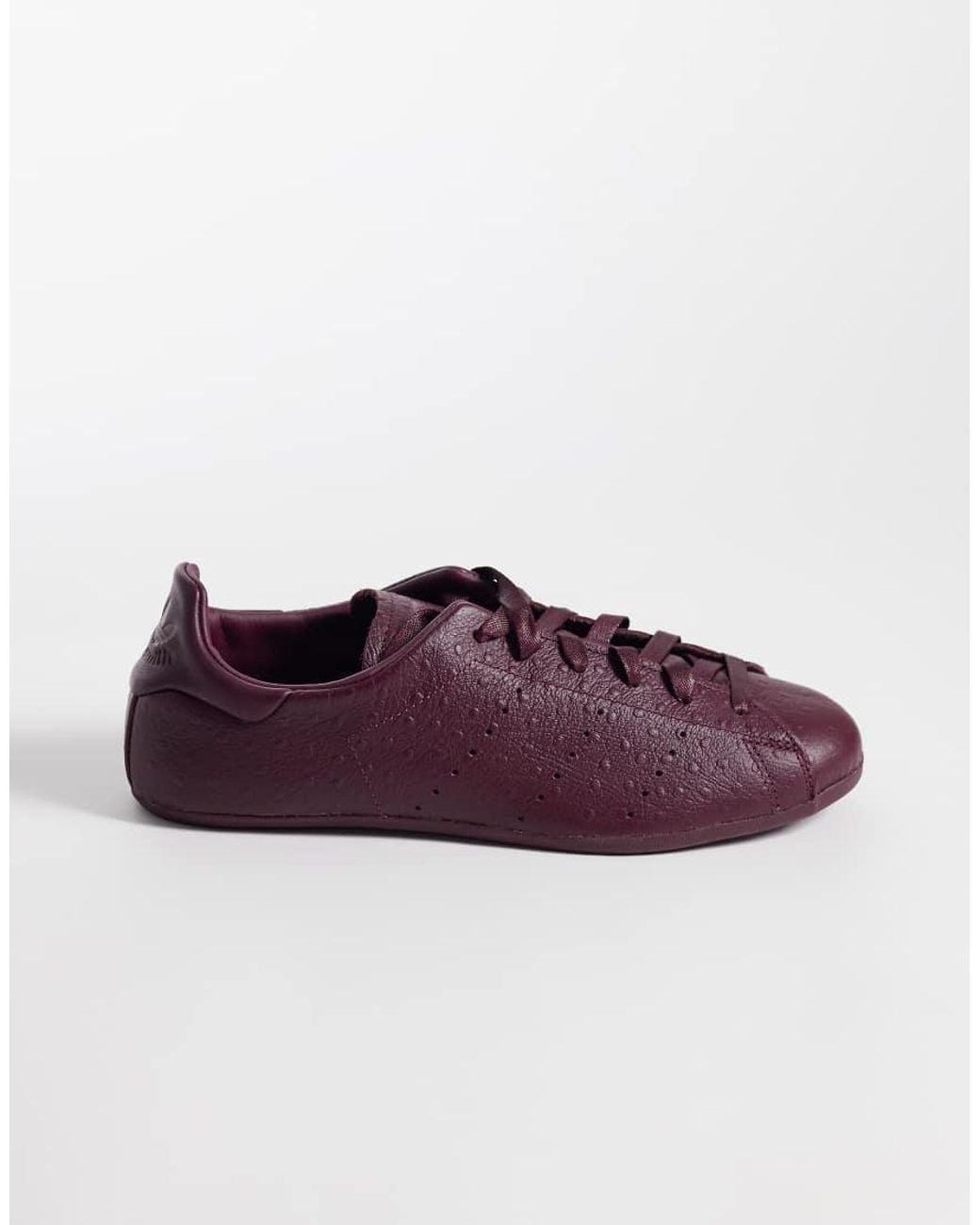 Adidas Originals Purple Stan Smith Lo Pro Trainers