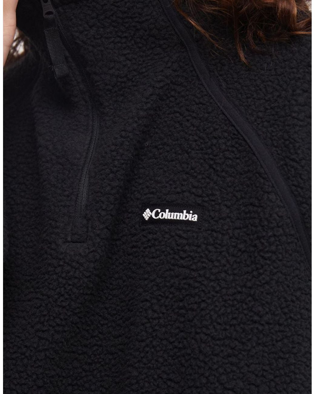Columbia Blue Spring Half Snap Fleece