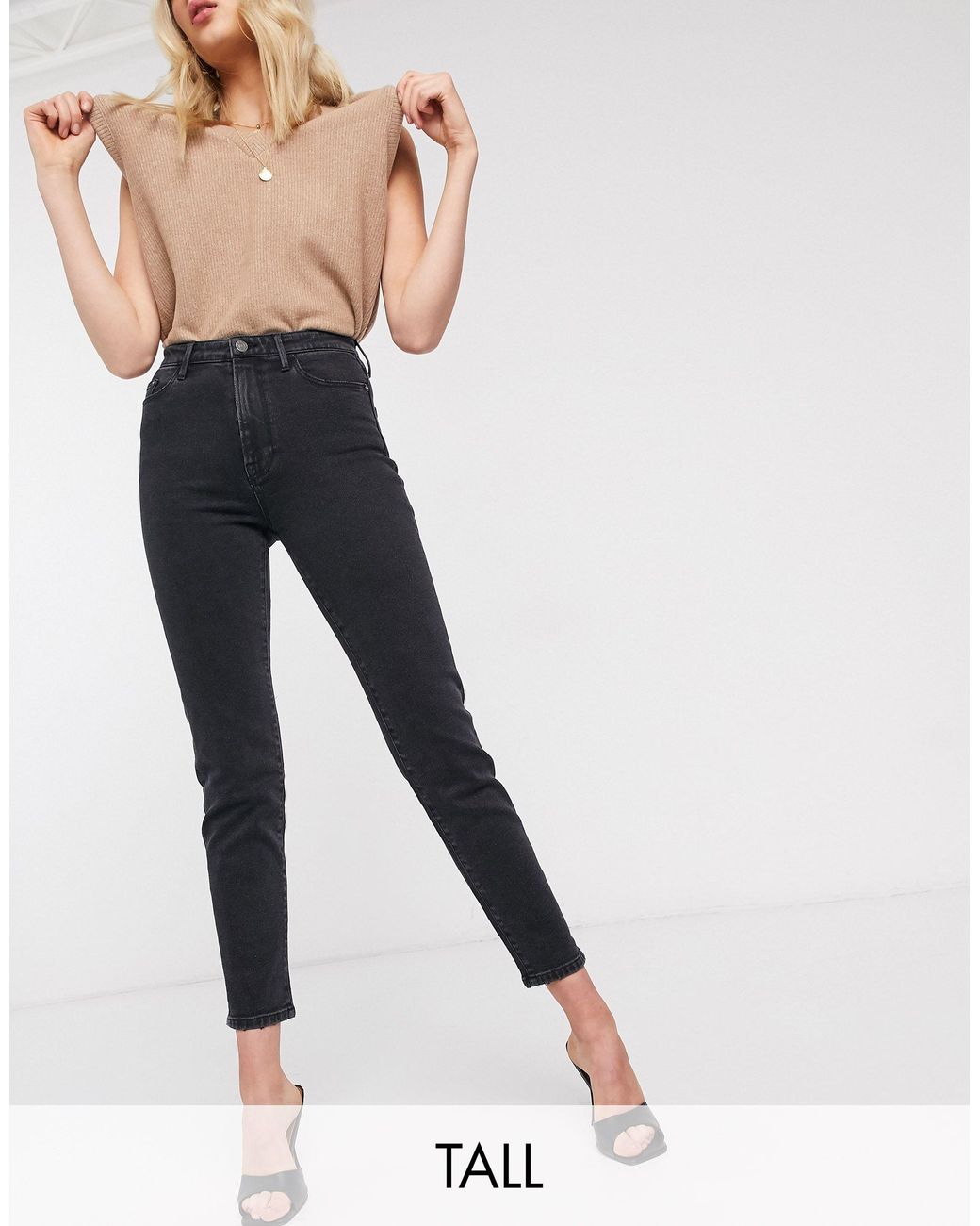Stradivarius Denim Tall Slim Mom Jean 