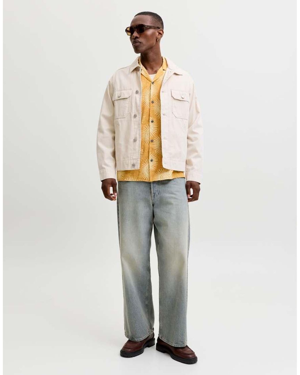 Jack & Jones Metallic Resort Shirt for men