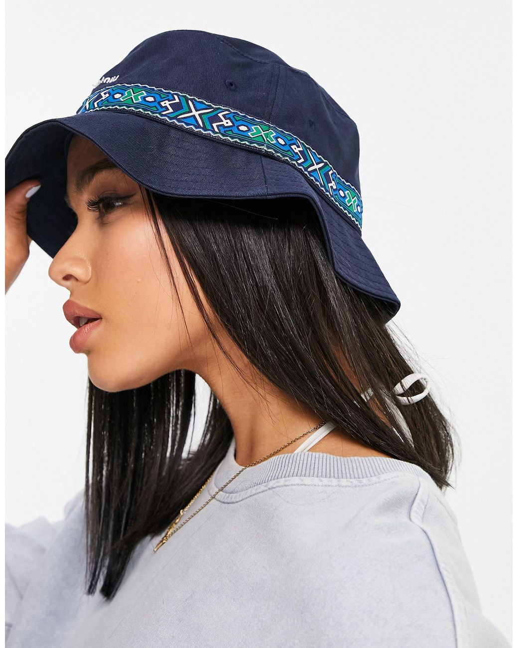 Berghaus Aztec Bucket Hat in Navy (Blue 