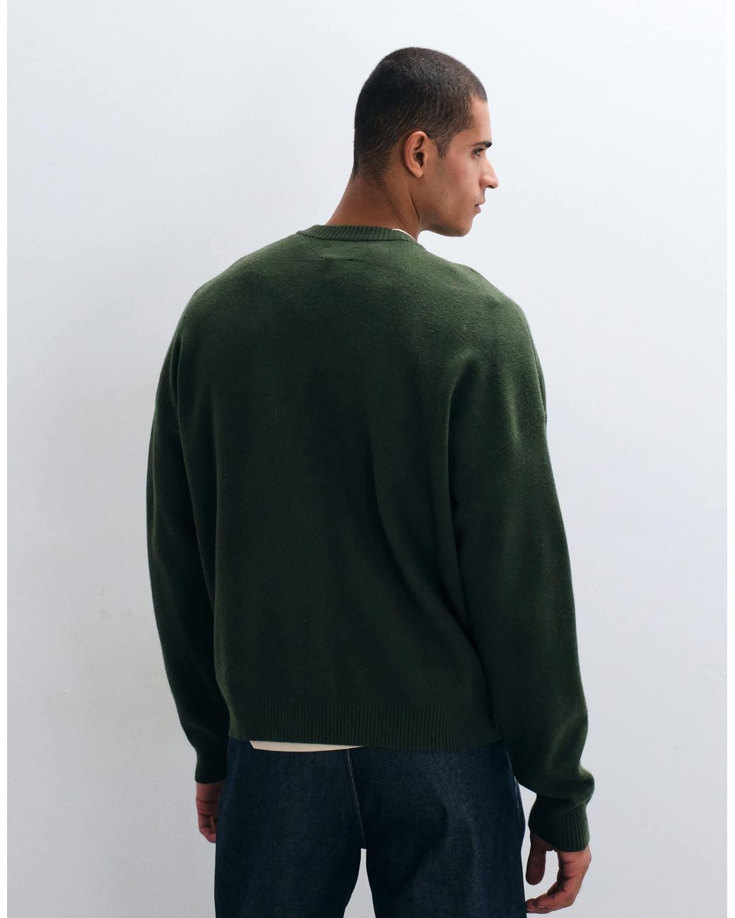 ASOS Oversize-strickpullover in Green für Herren