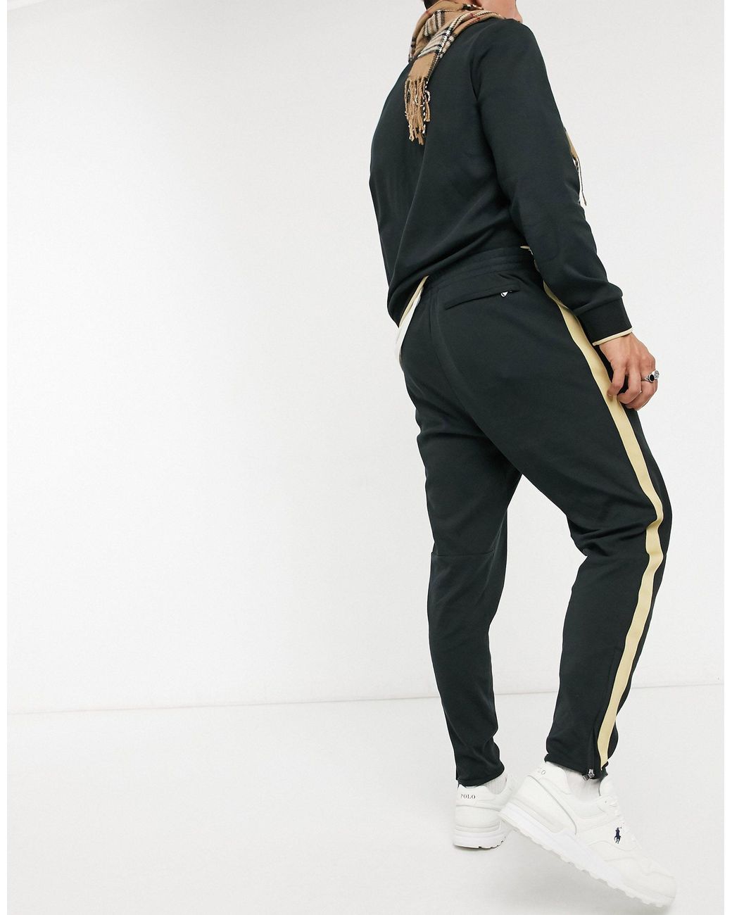Polo Ralph Lauren Cotton X Asos Exclusive Collab joggers in Black for Men |  Lyst