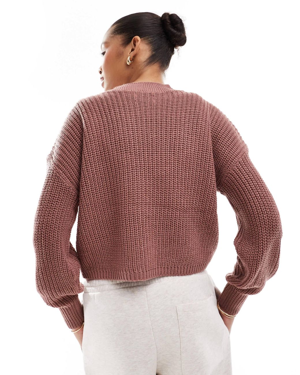 ONLY Pink – strickjacke