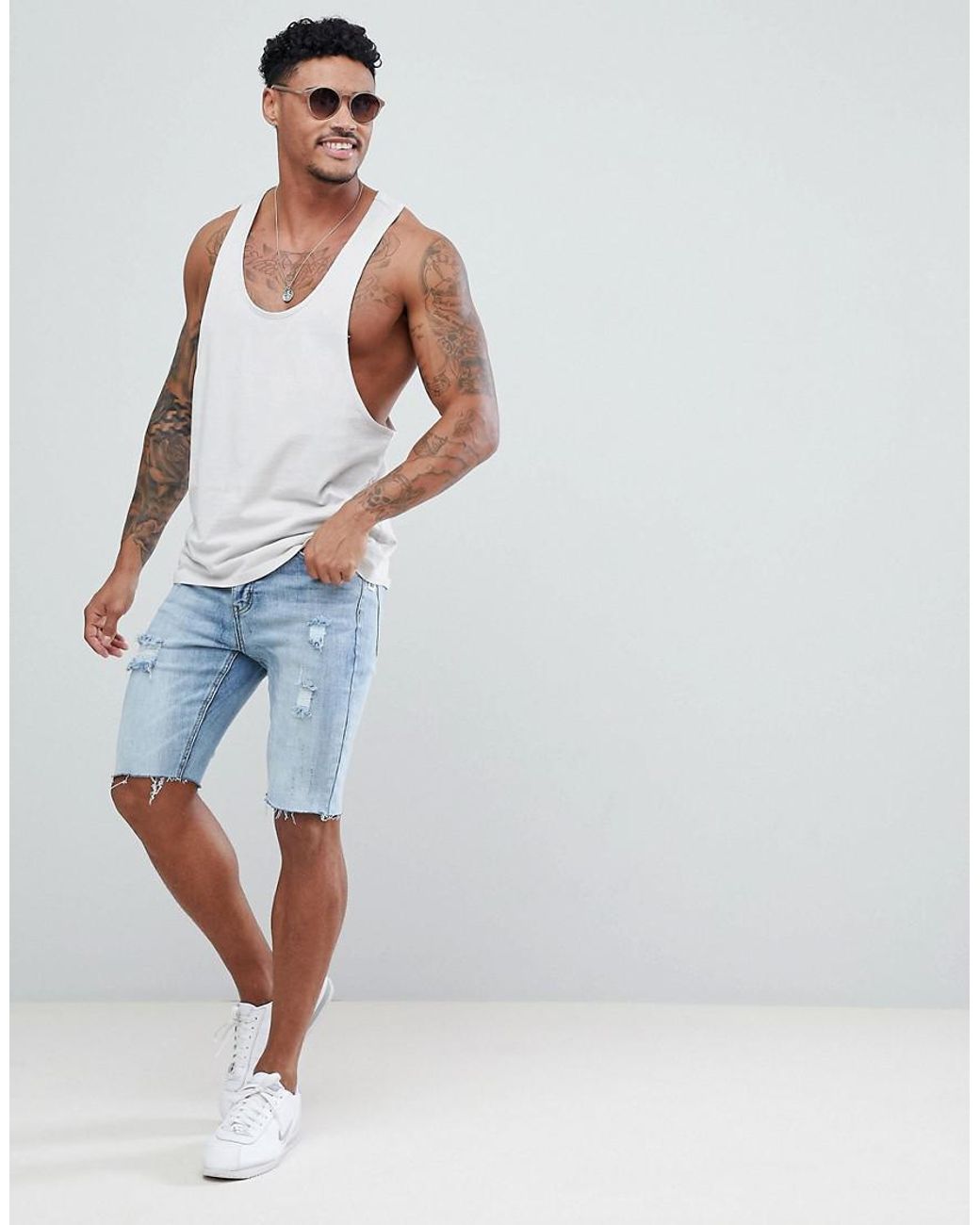 D bardeur dos nageur ultra chancr ASOS pour homme en coloris