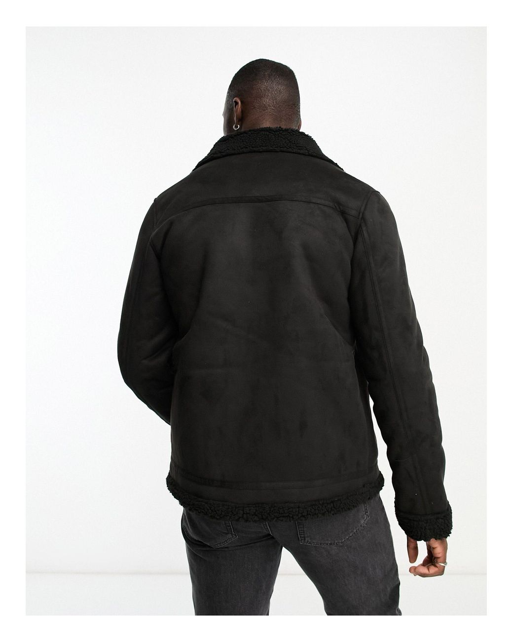 Barneys shearling deals coat