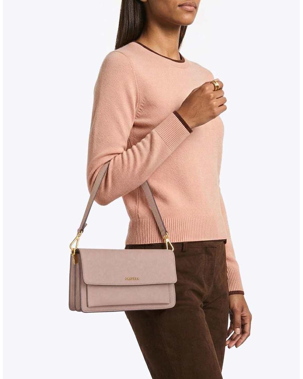 Carvela Kurt Geiger Natural Fernanda Shoulder Bag