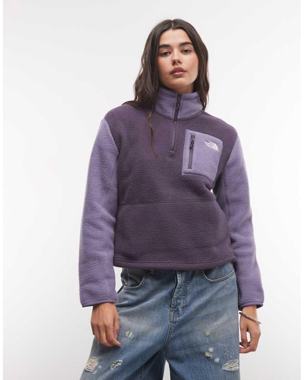 The North Face Purple Yumiori 1/4 Zip
