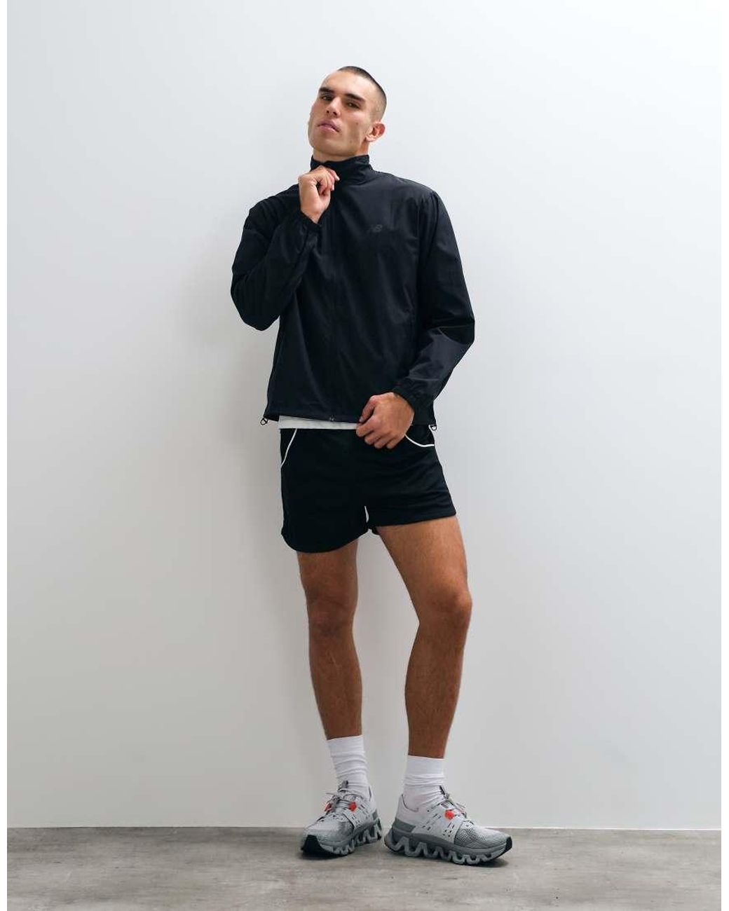 New Balance Blue Fast Days Jacket for men