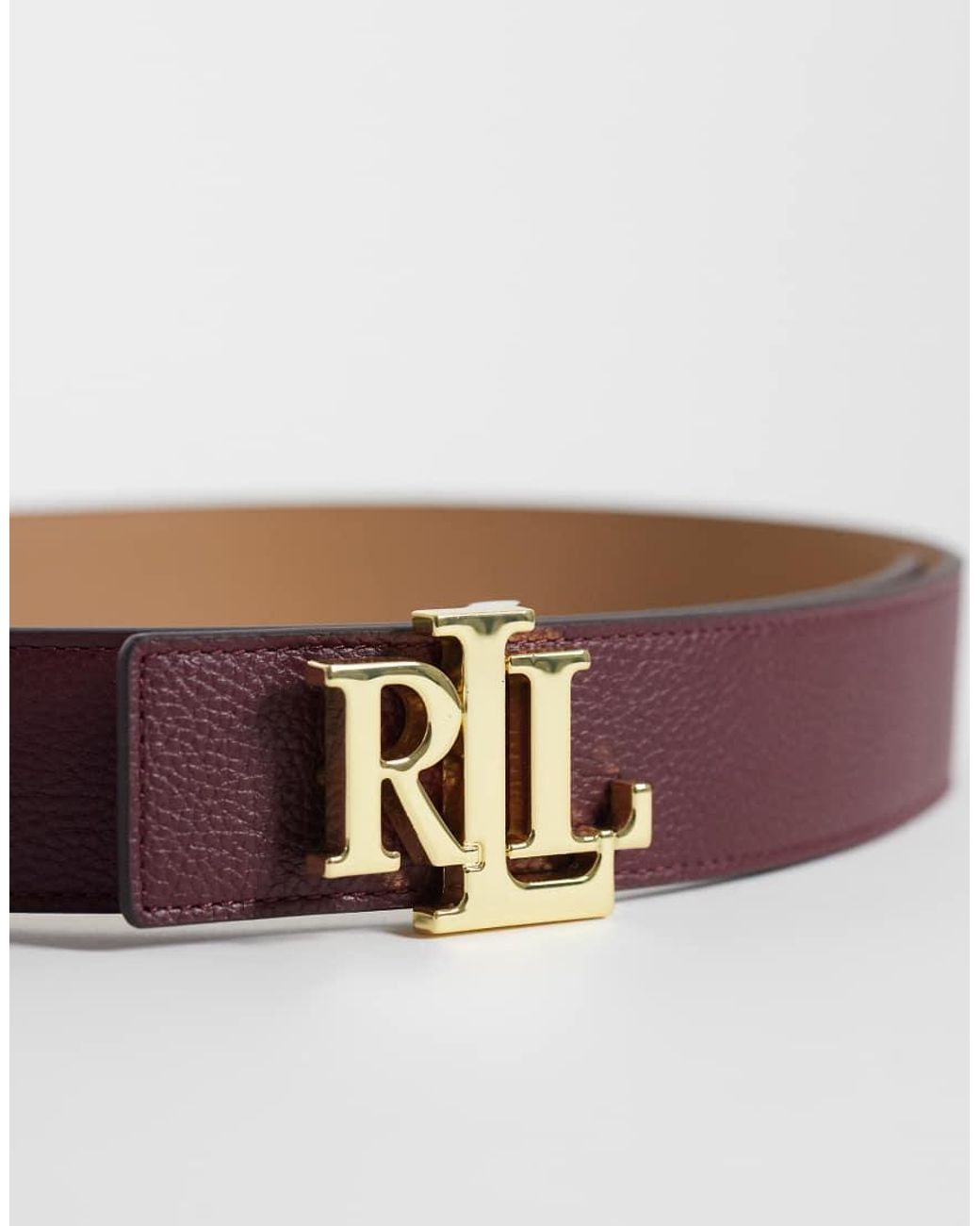 Ralph Lauren Gray Reversible 30 Belt