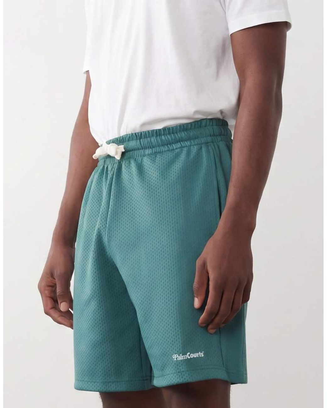 Only & Sons Natural Relaxed Fit Mesh Basketball Short for men