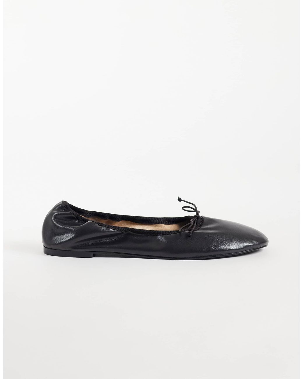 Mango White Elastischer ballerina