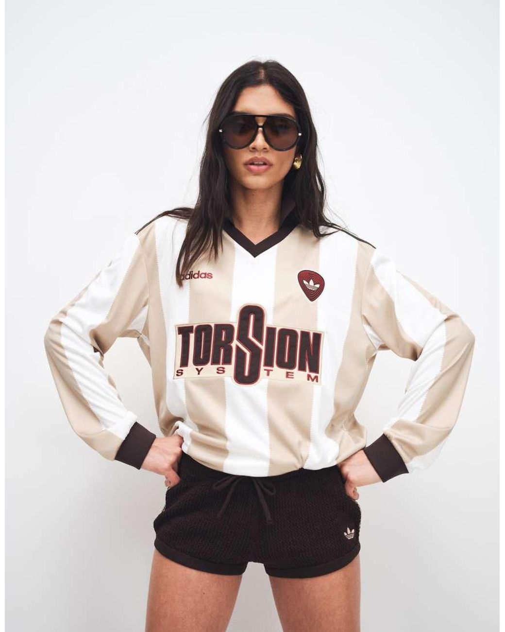 Adidas Originals Natural Long Sleeve 96 Jersey