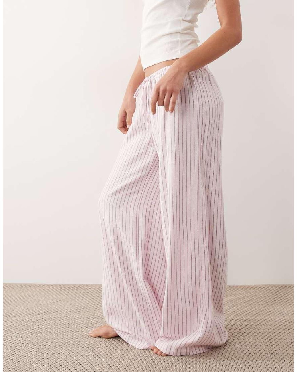 Cotton On Pink Cloud Soft Flannel Wide Leg Pyjama Pants