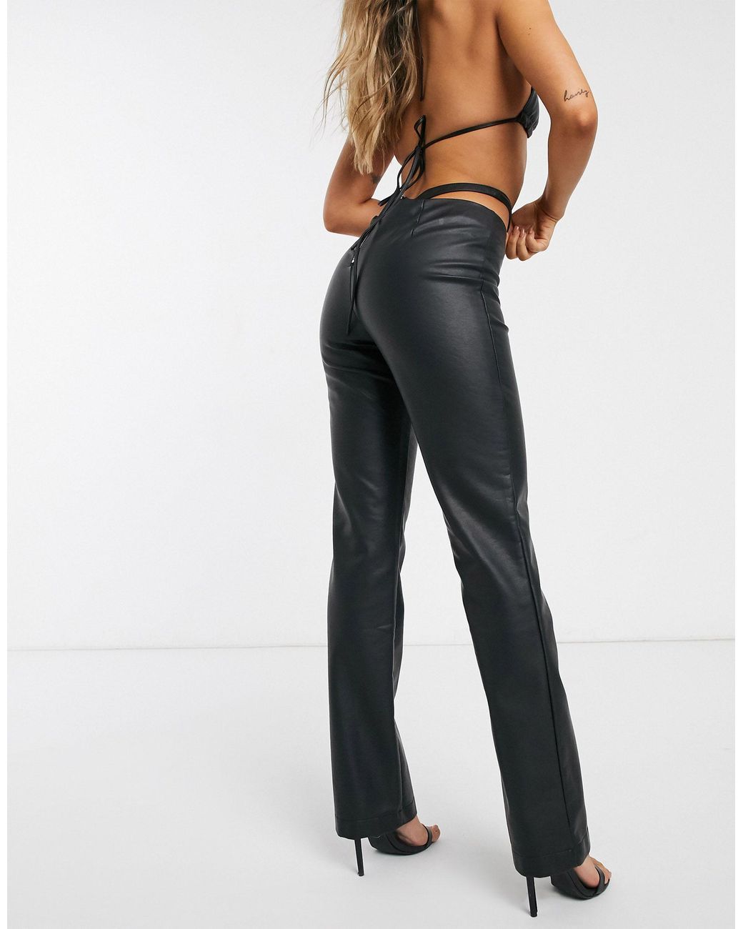 asos thong trousers