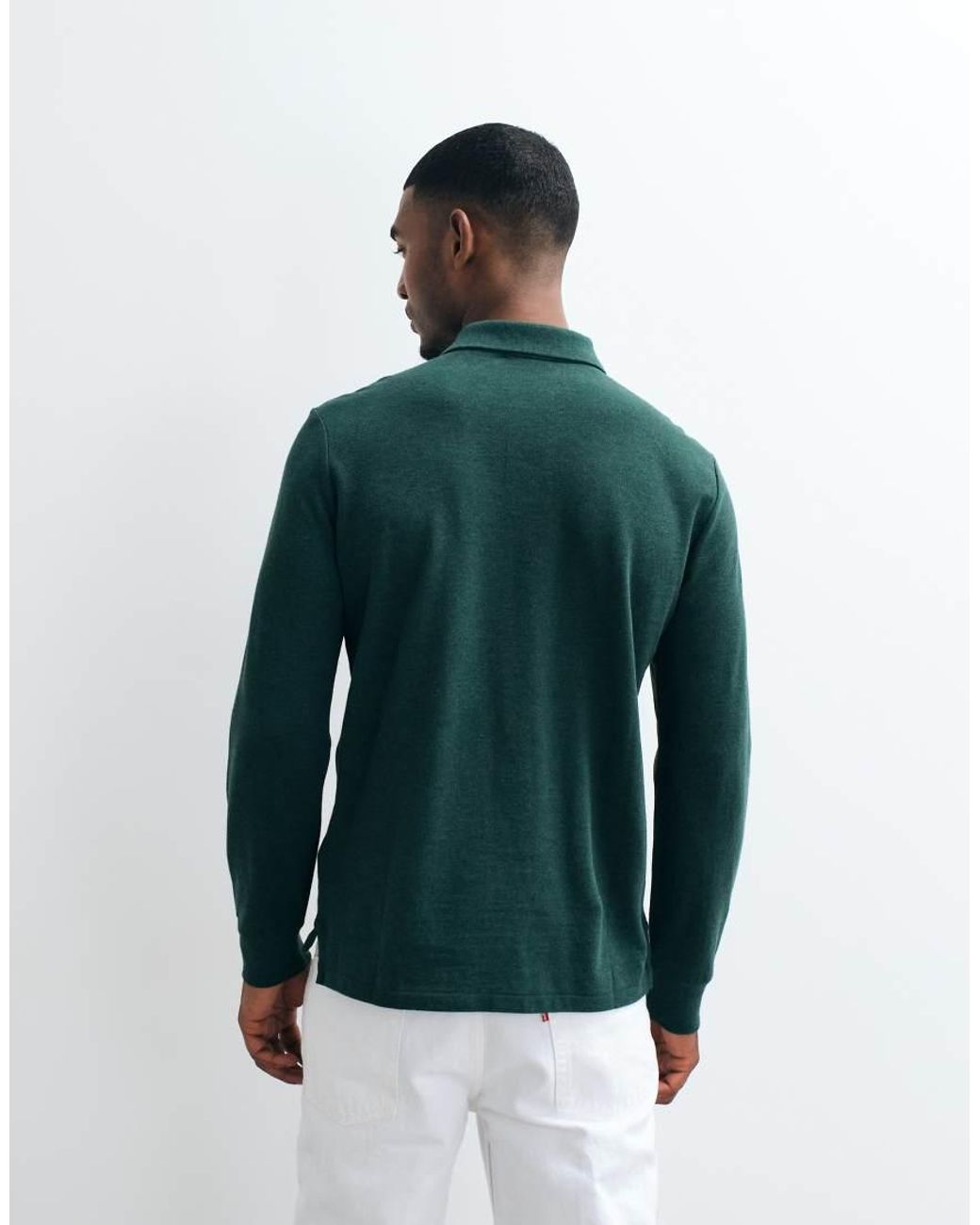 Polo Ralph Lauren Green Icon Logo Custom Slim Fit Polo Shirt for men