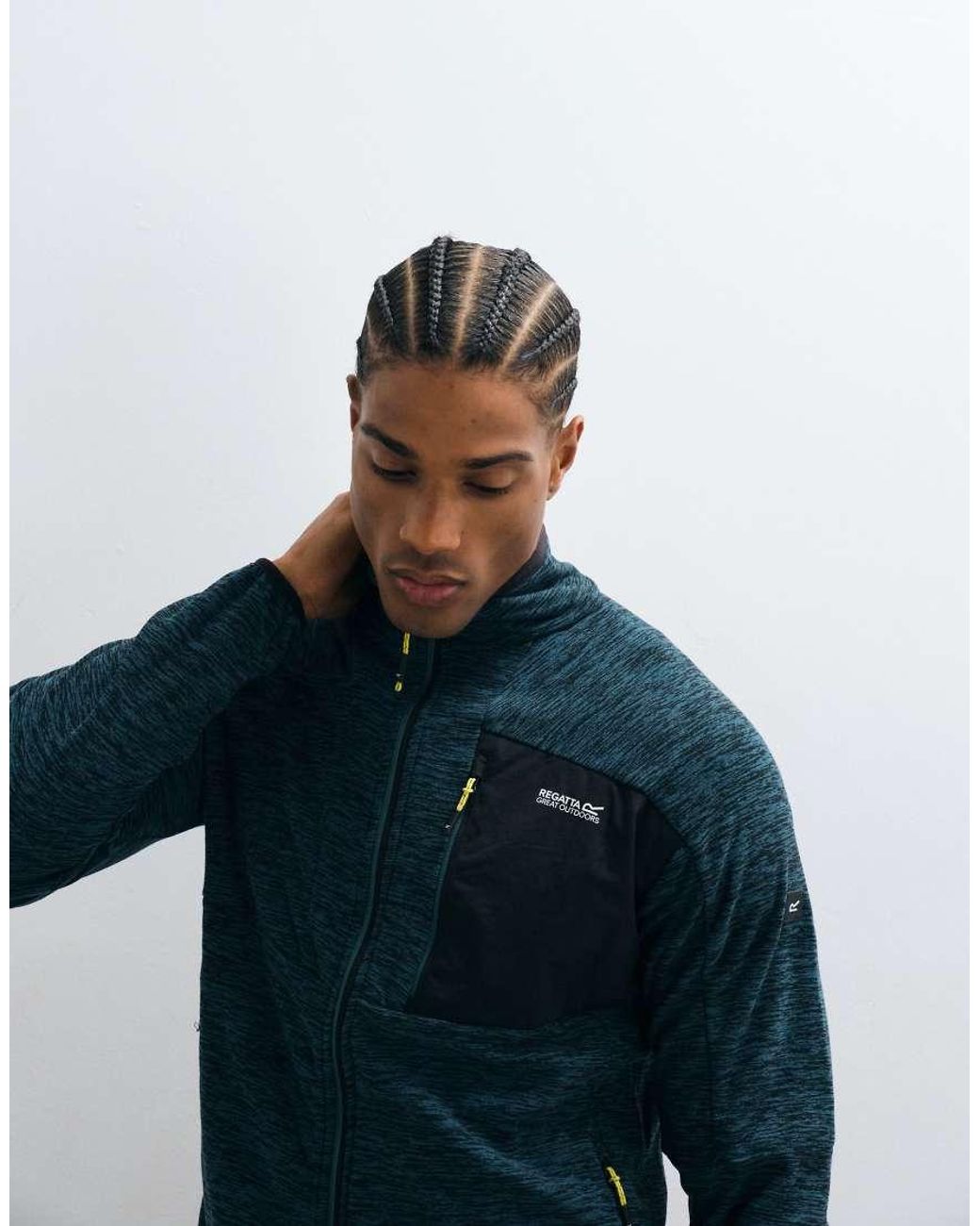 Regatta Blue Lightweight Scaris Full Zip Fleece for men