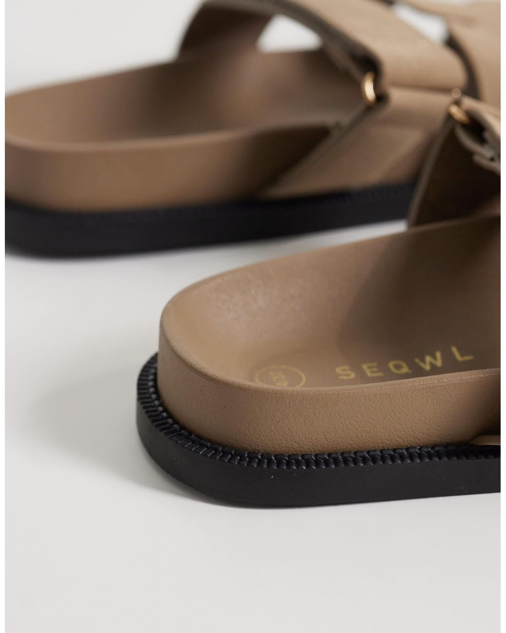 SEQWL White – kidman – sandalen