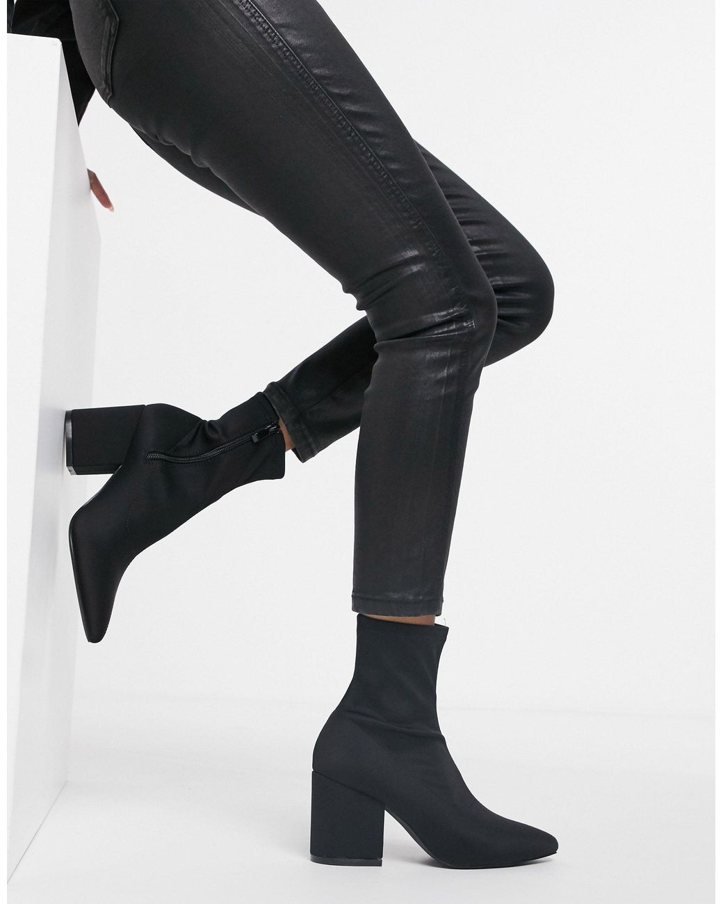 Raid Wide Fit Kinley Pull On Sock Boots 