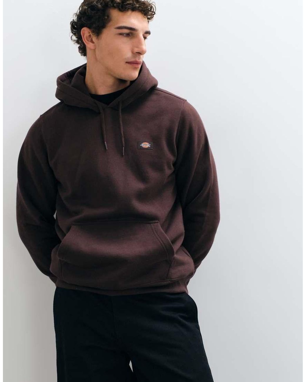 Dickies Black Oakport Hoodie for men