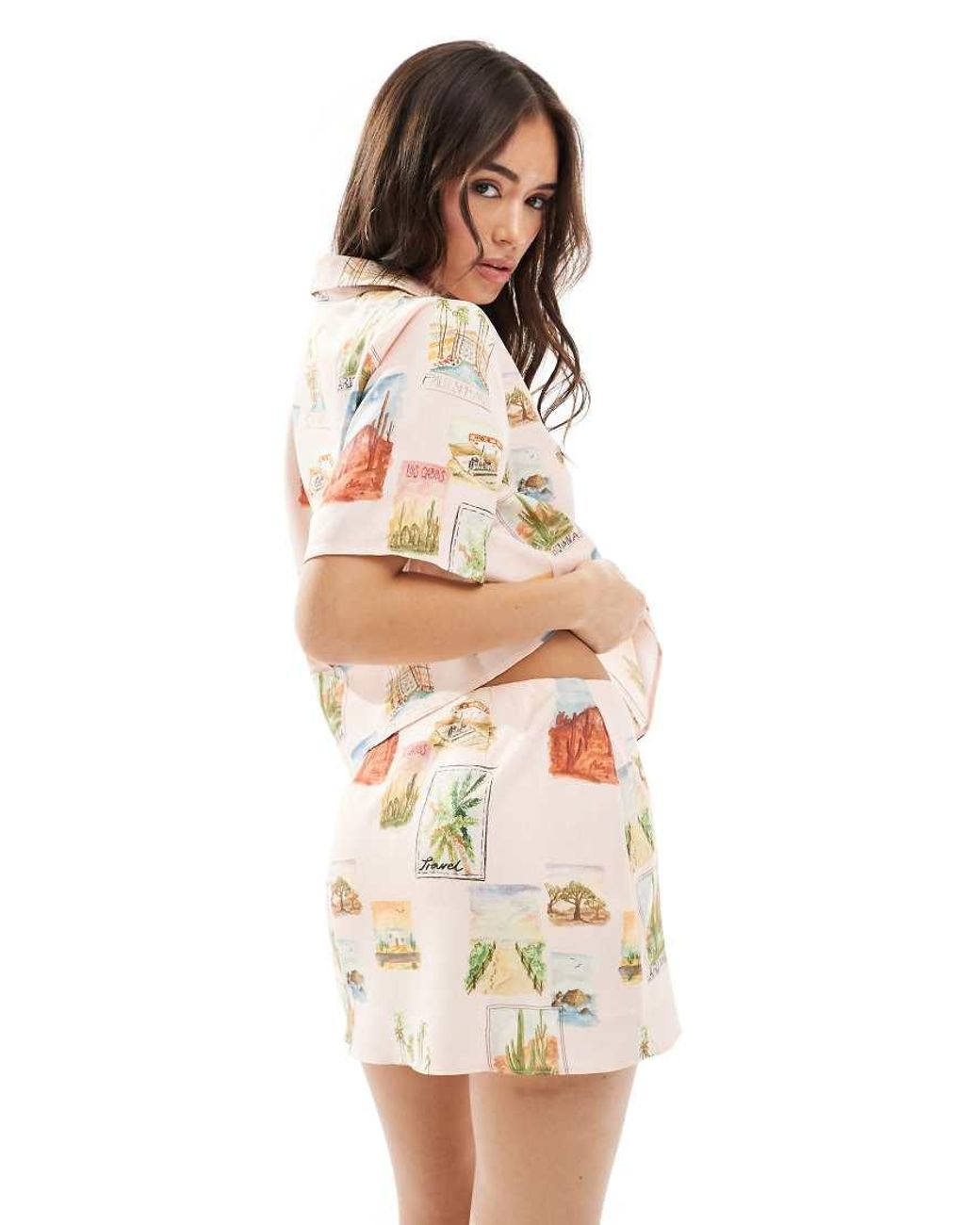 ASOS Multicolor Co-Ord Skort