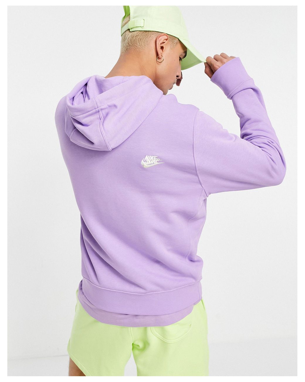 lilac hoodie nike