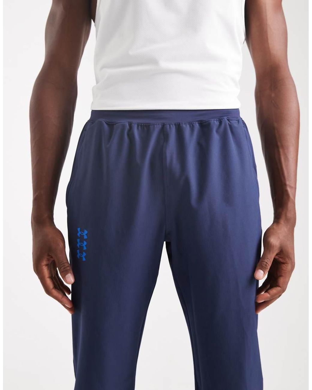 Under Armour Blue Velociti Pro Storm Joggers for men