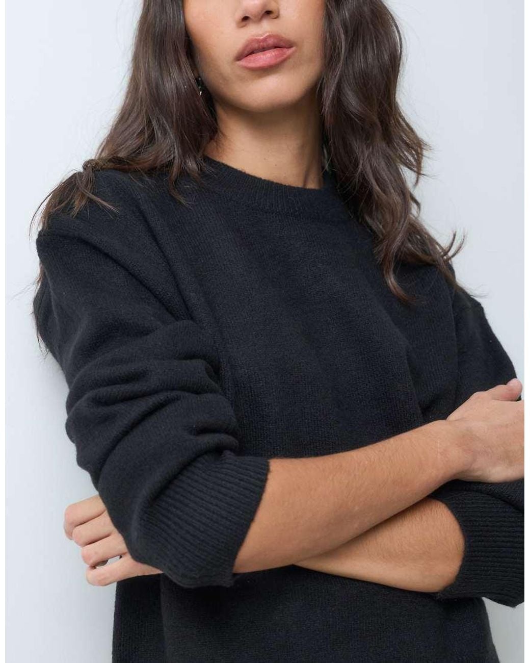 New Look Gray Crew Neck Jumper