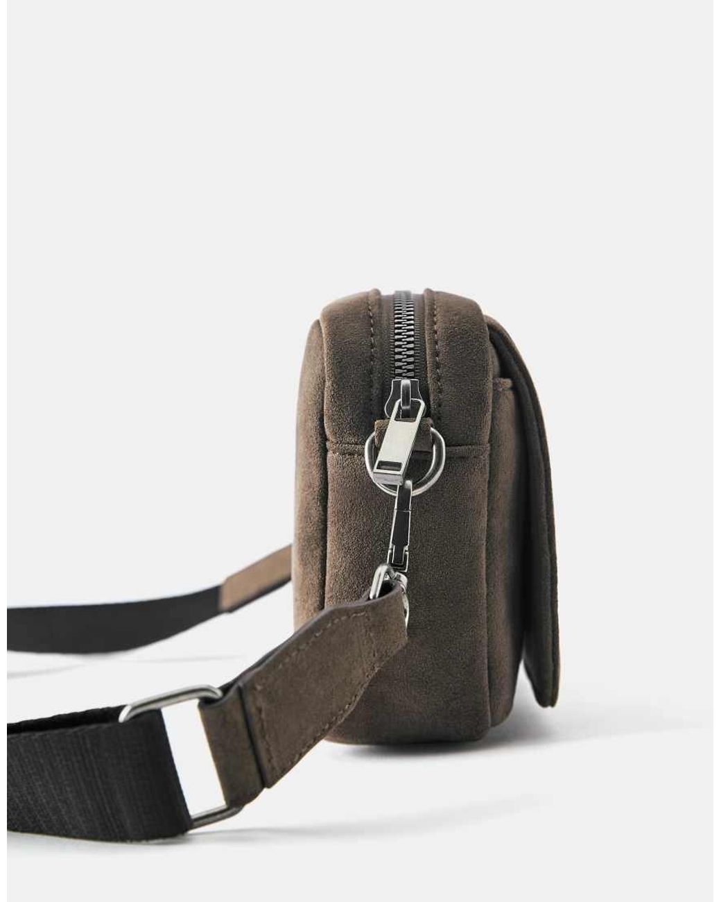 Pull&Bear Crossbodytas in het Brown voor heren