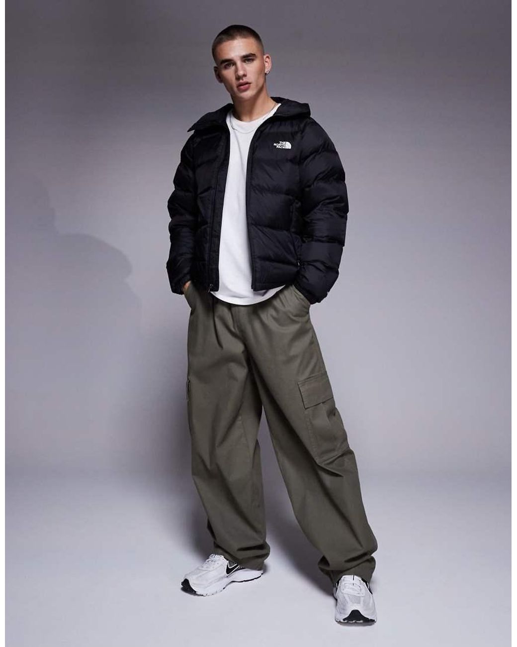 The North Face Gray Hydrenalite Down Puffer Jacket for men